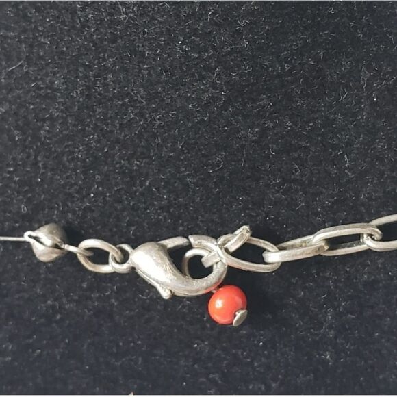 ARTISAN Vibrant Glass Beaded Wire Necklace - Picture 3 of 6